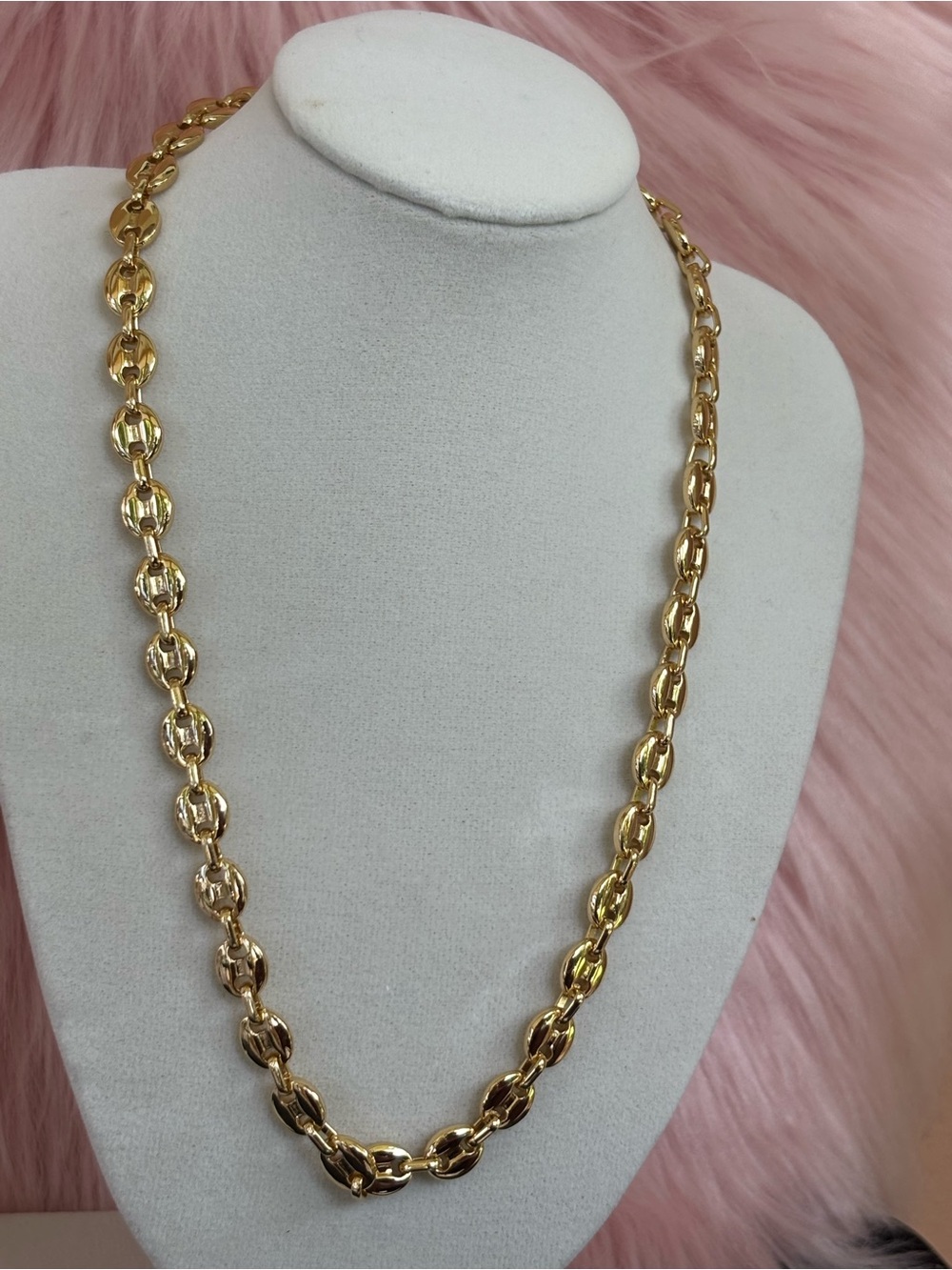 Gold Link Chain Necklace - Women Jewelry